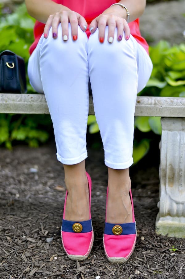 Tory Burch Beacher Espadrilles in Pink