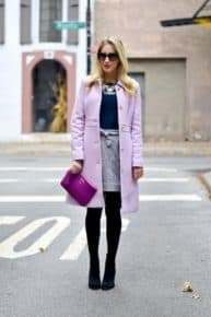 Lady in Lavender + 30% off at J. Crew - Katie's Bliss