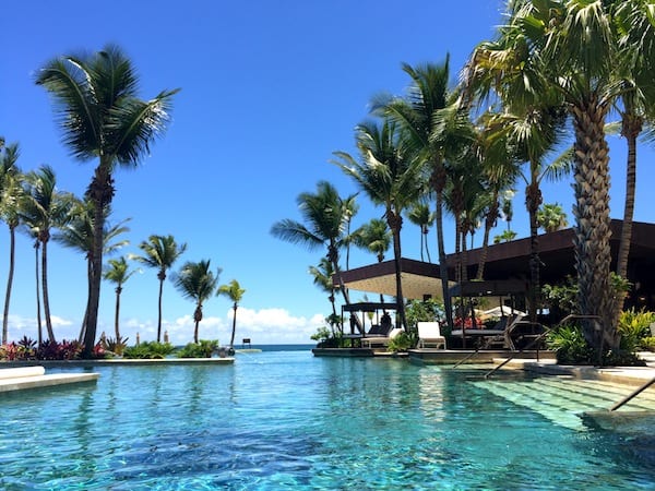 Infinity Pool at Ritz Carlton Dorado Beach