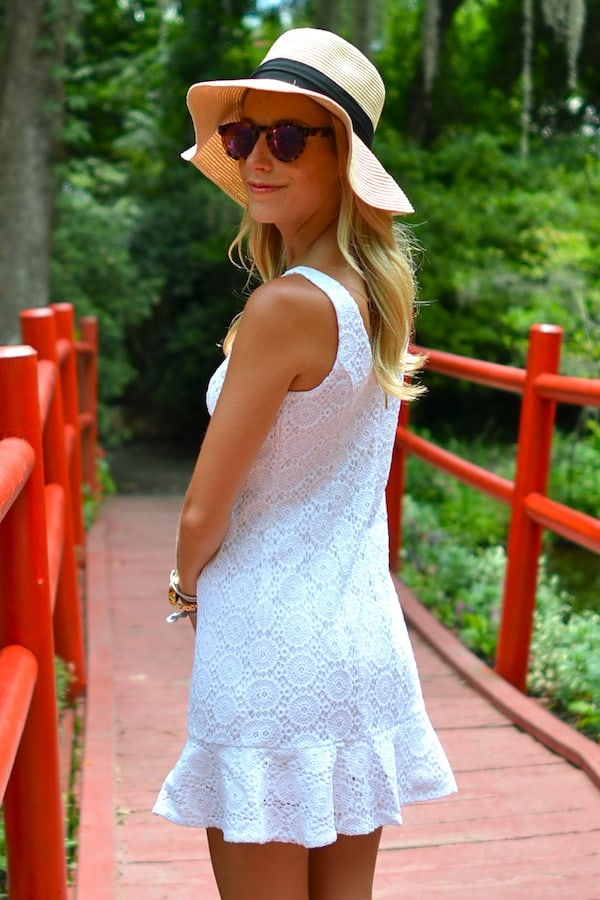 Lilly Pulitzer Crochet White Dress