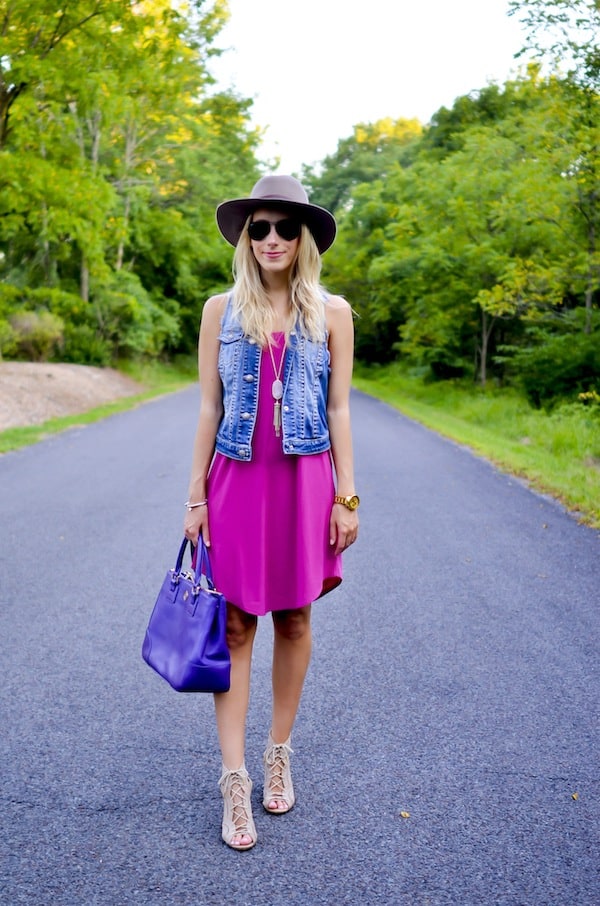 Sleeveless Pink Dress