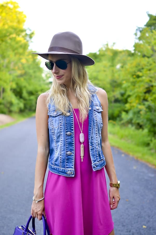 Sleeveless Pink Dress