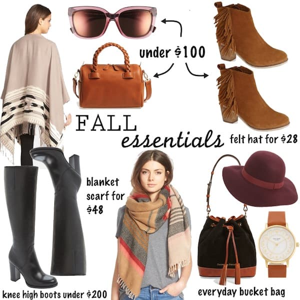 Affordable Fall Accessories
