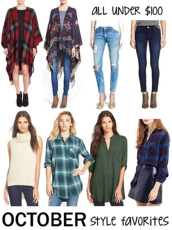 October Style Favorites