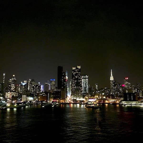 New York City Skyline Hudson River