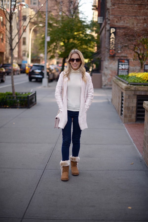 Pale Pink Cardigan