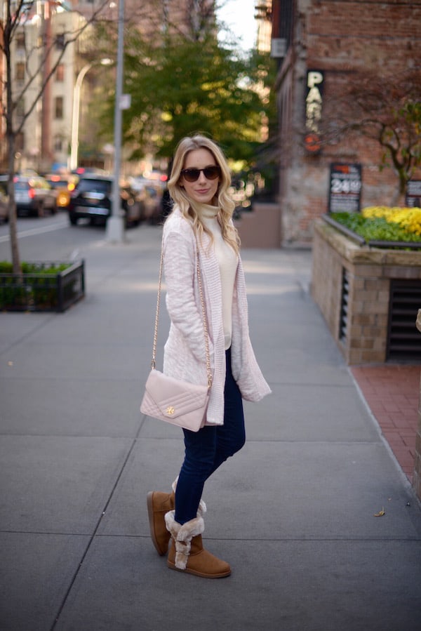 Pale Pink Cardigan