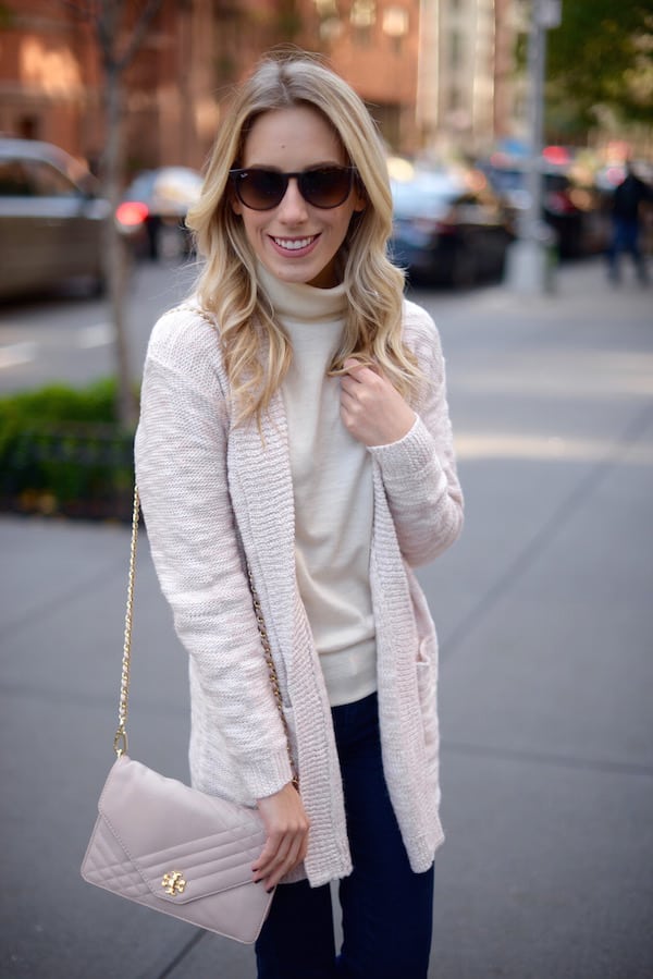 Pale Pink Cardigan