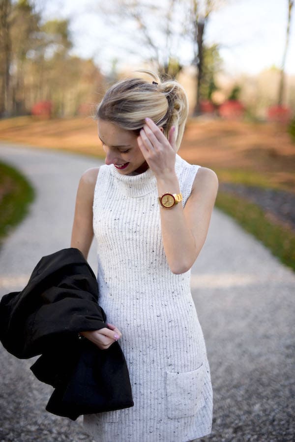 Turtleneck Sweater Dress