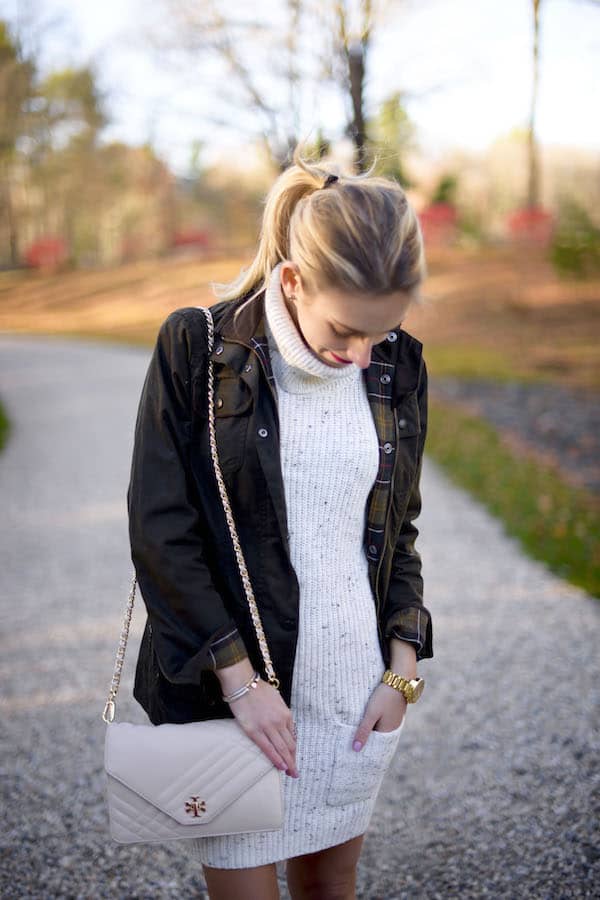 Turtleneck Sweater Dress