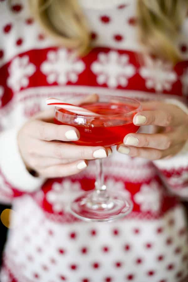 Easy Peppermint Cosmo Recipe Using Absolut Vodka