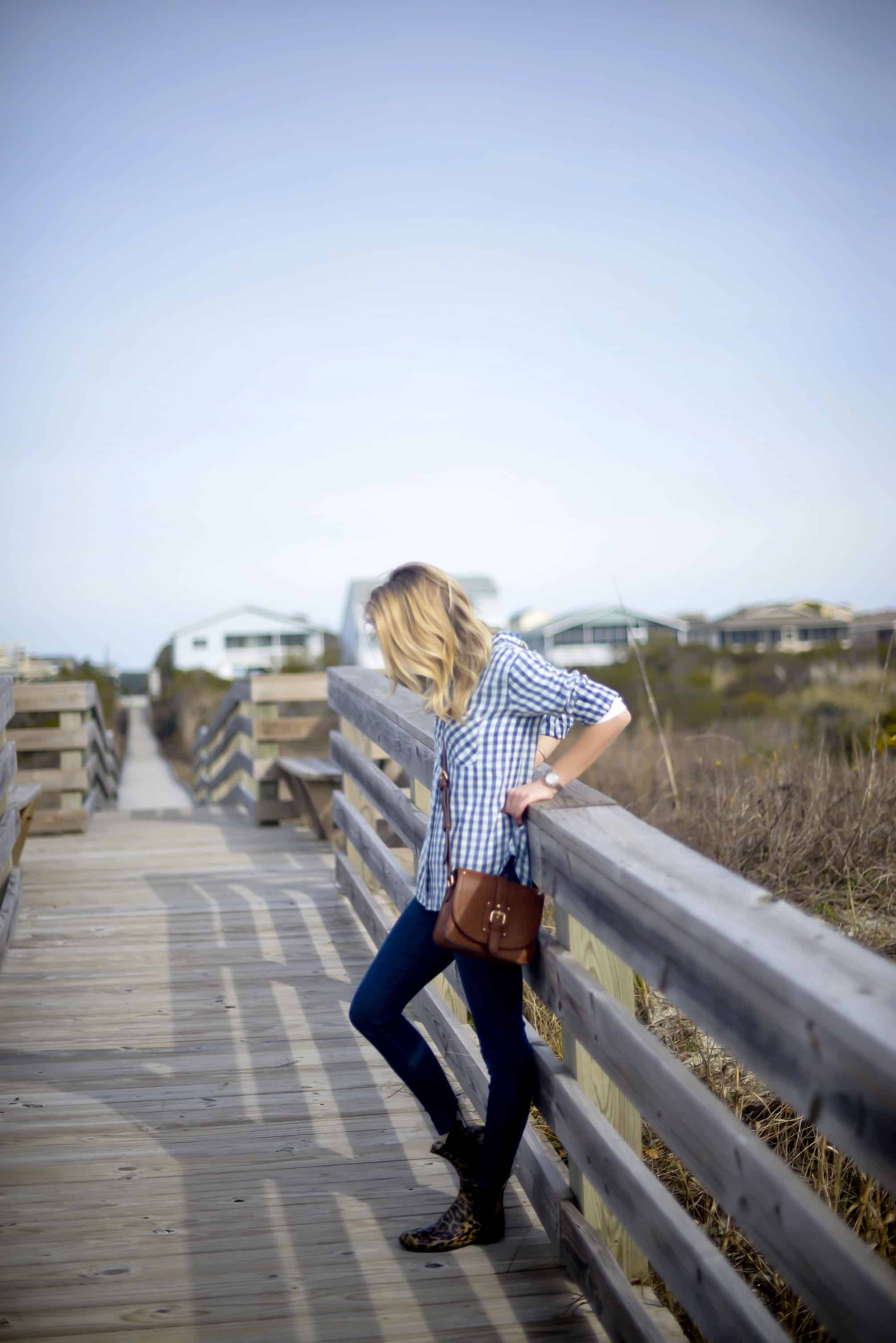 Thread Supply Blue Gingham Shirt