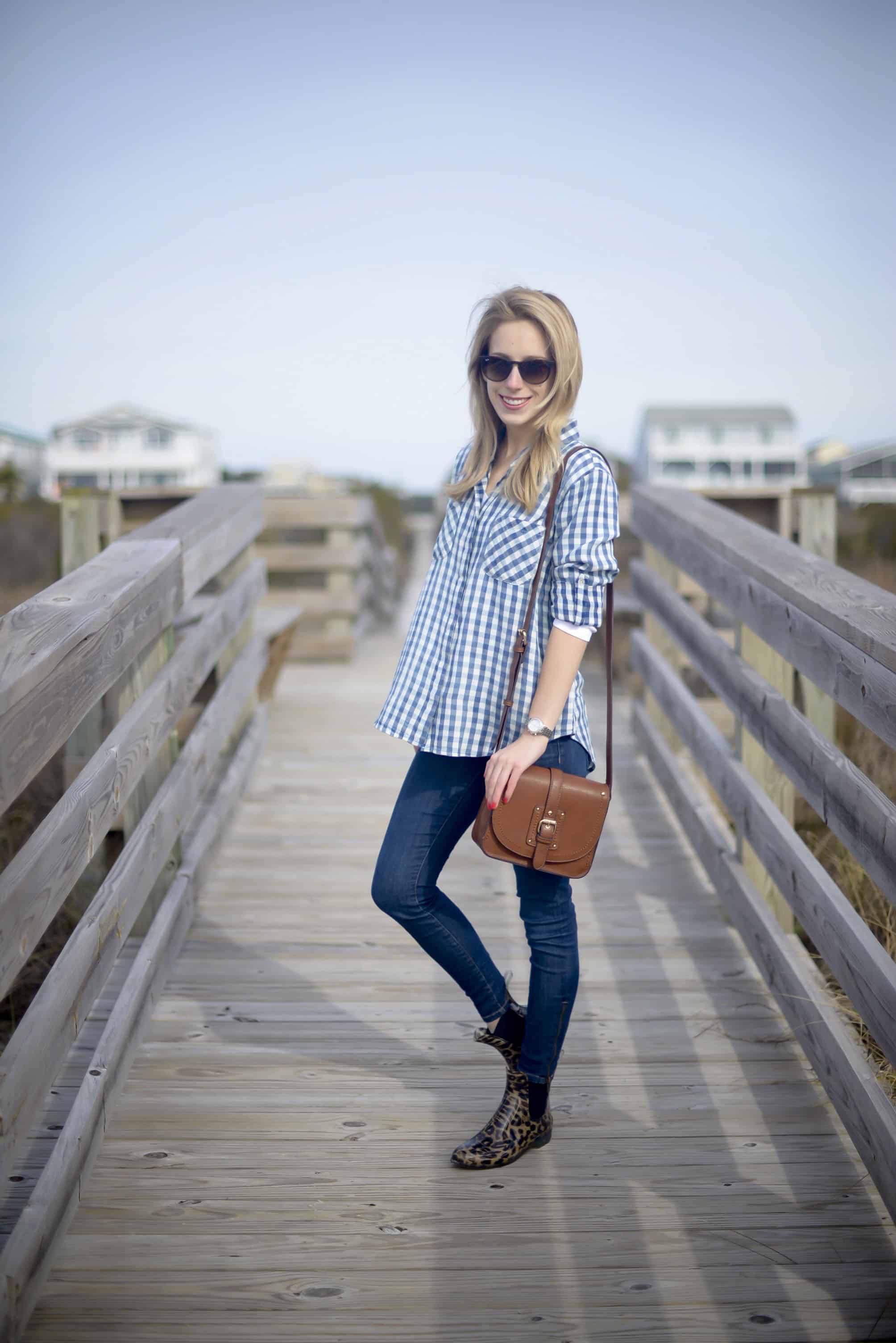 Thread Supply Blue Gingham Shirt