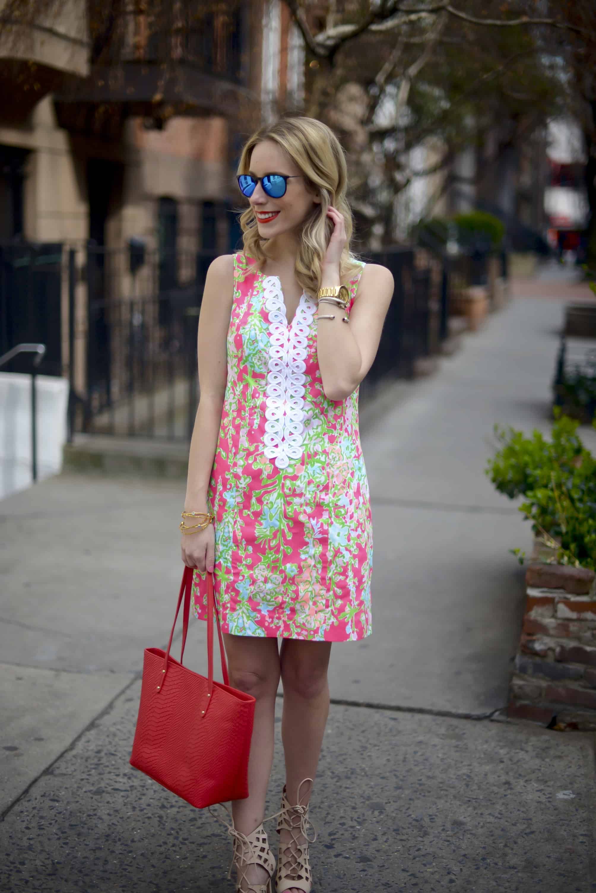 Lilly Pulitzer Cathy Shift Dress in Southern Charm