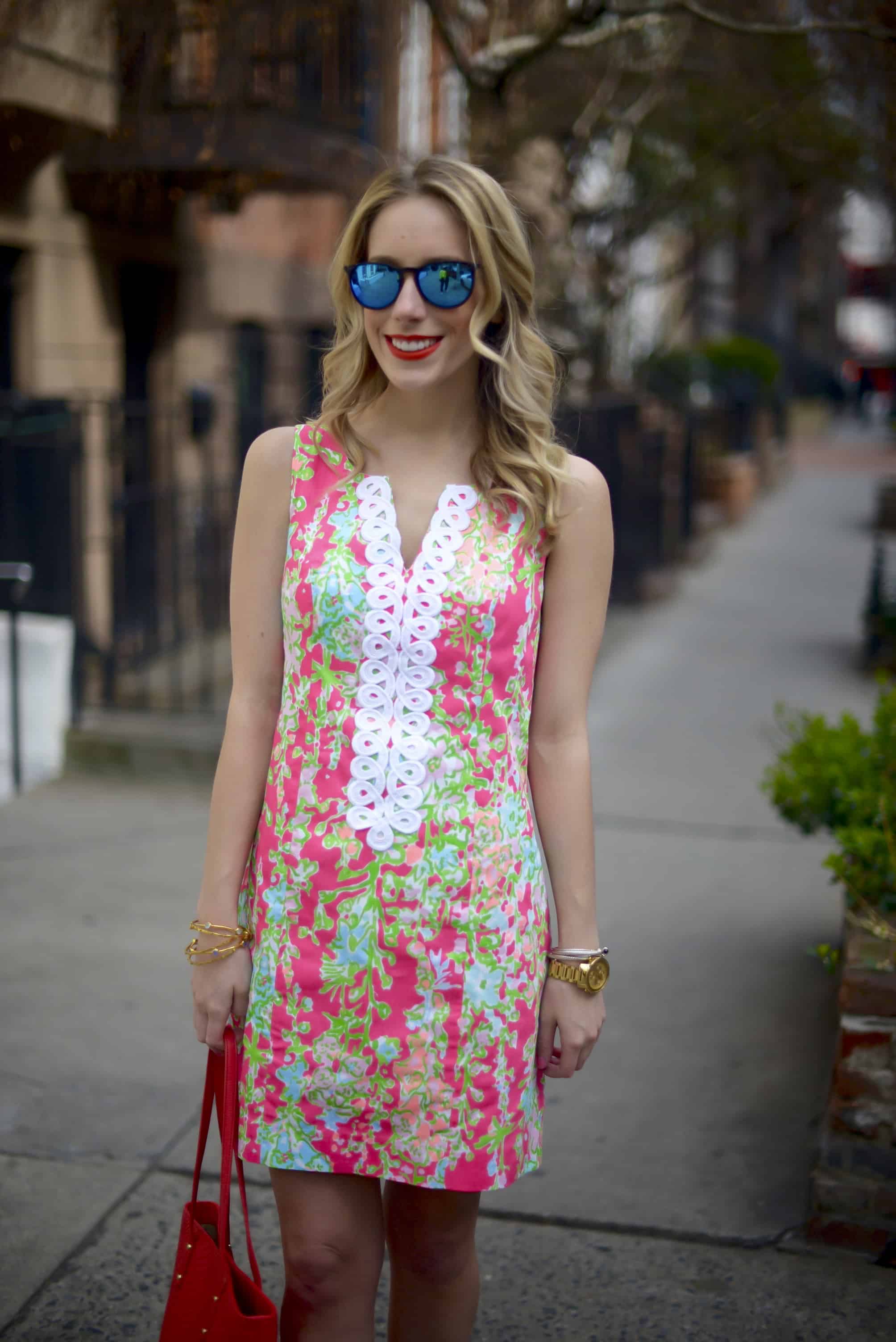 What To Wear on Easter // Lilly Pulitzer Southern Charm Dress | Katie's ...