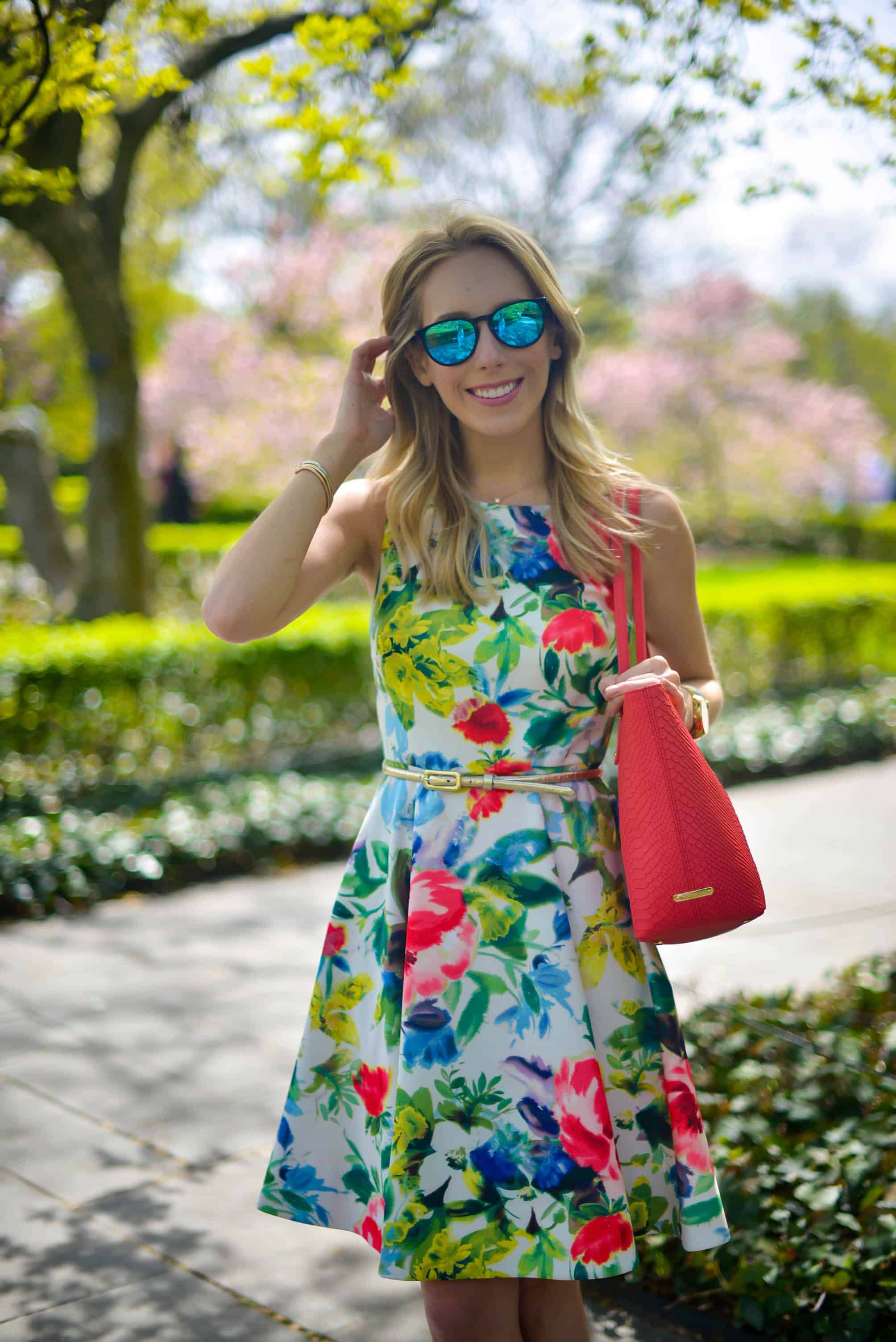 Eliza J Floral Dress