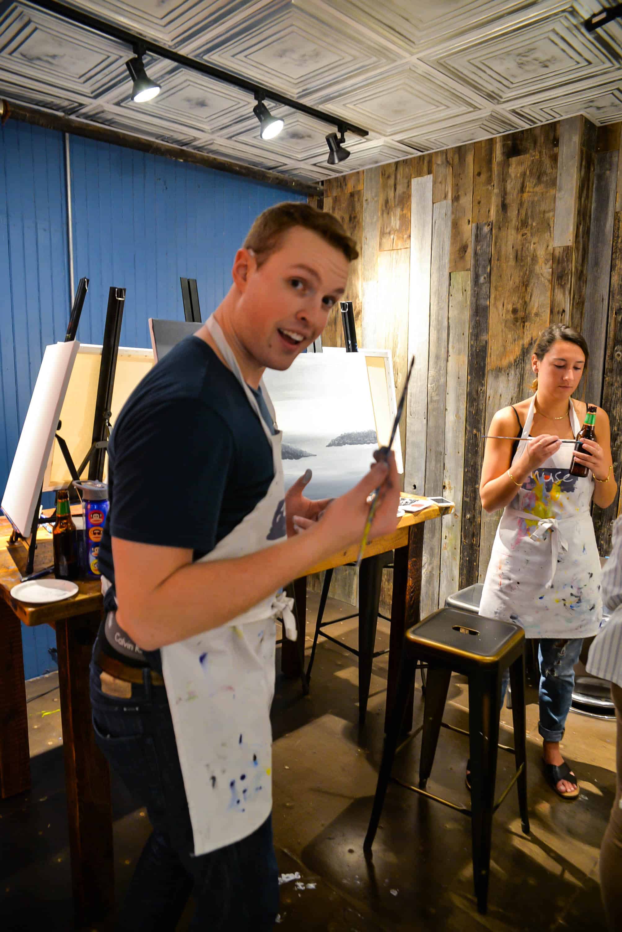 Painting Class Muse Paintbar Tribeca