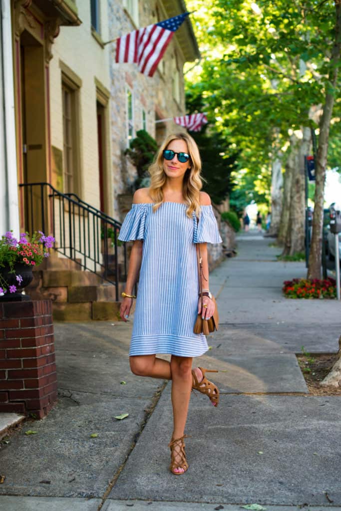 4th of July Stripe Dress Katie's Bliss
