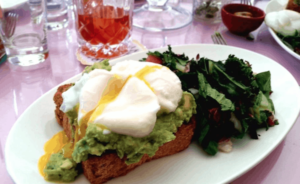 The Upsider NYC Avocado Toast