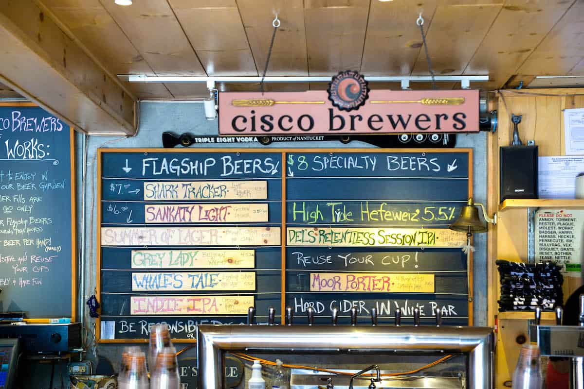 Cisco Brewery Nantucket