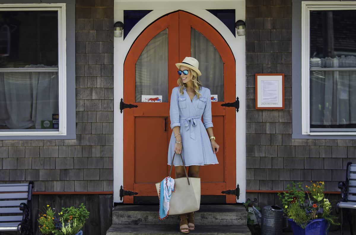 BB Dakota Chambray Dress