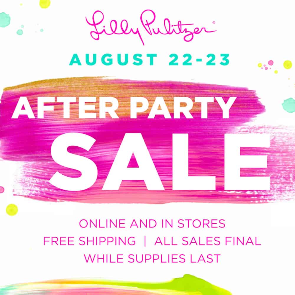 Lilly Pulitzer After Party Sale 2016