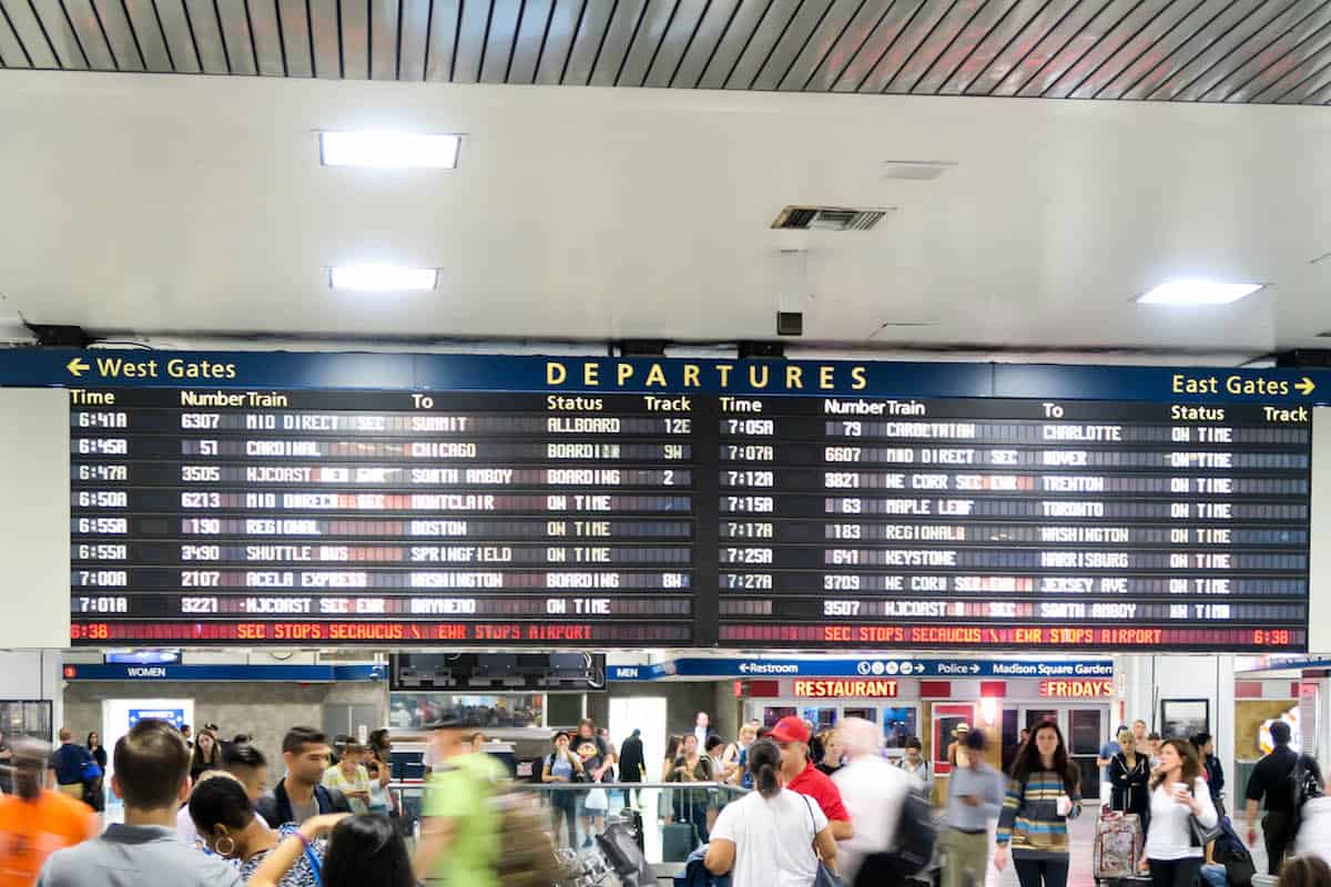 Amtrak New York Penn Station