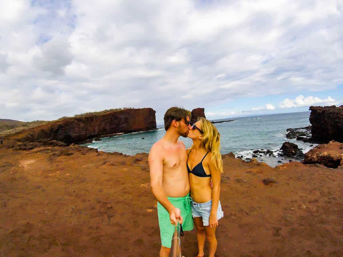 Sweetheart Rock Lanai Island, Hawaii