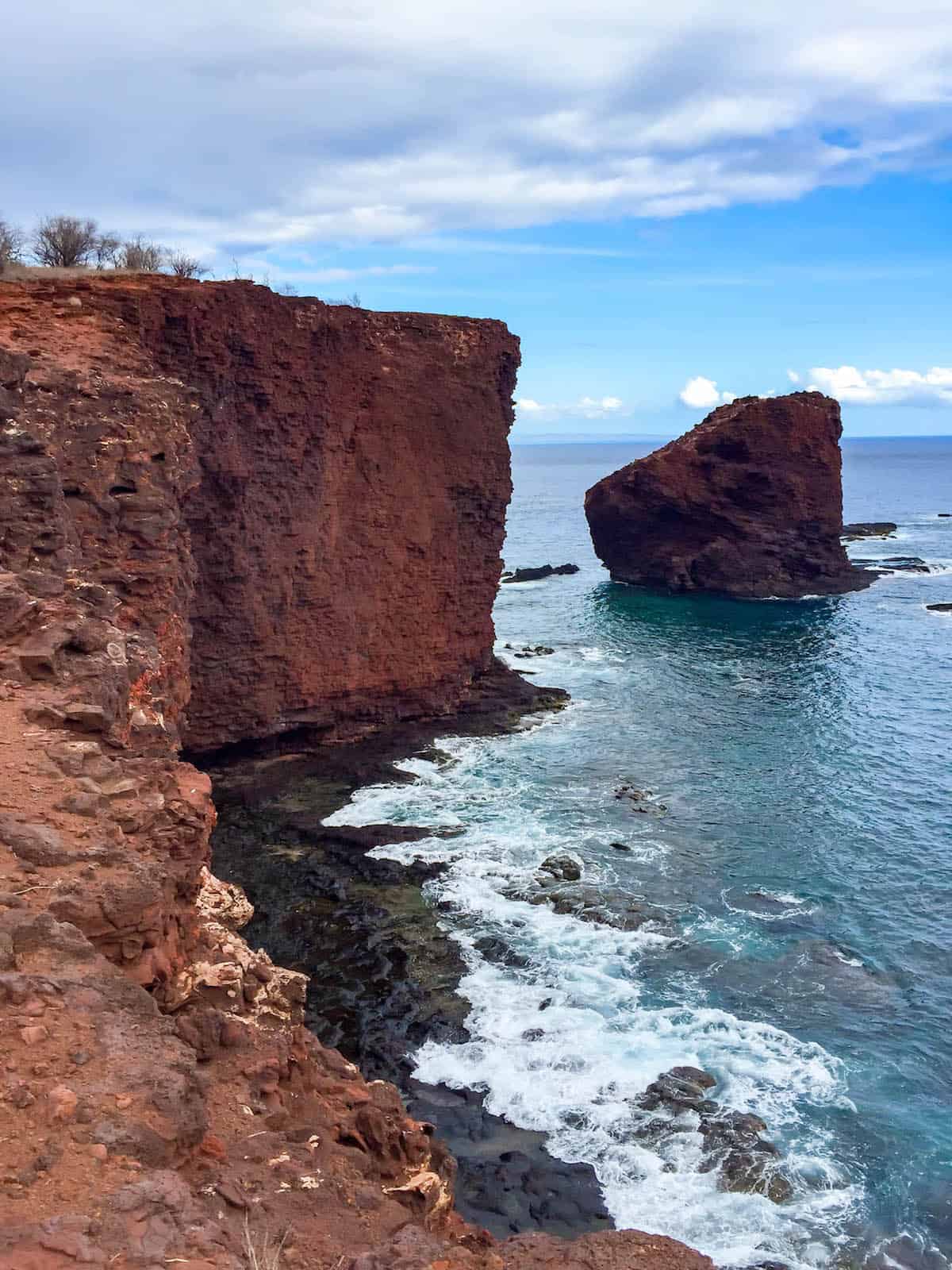 Sweetheart Rock Lanai Island, Hawaii