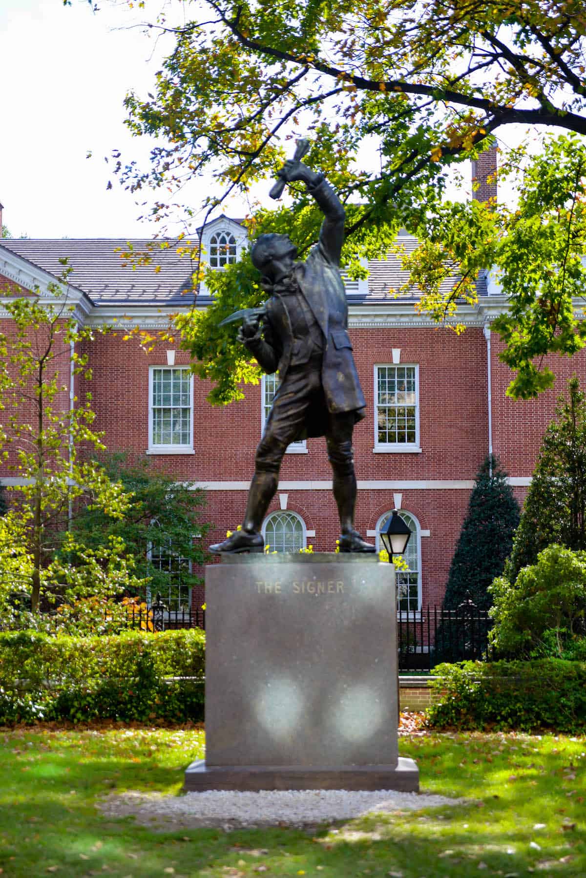 The Signer Statue Philadelphia