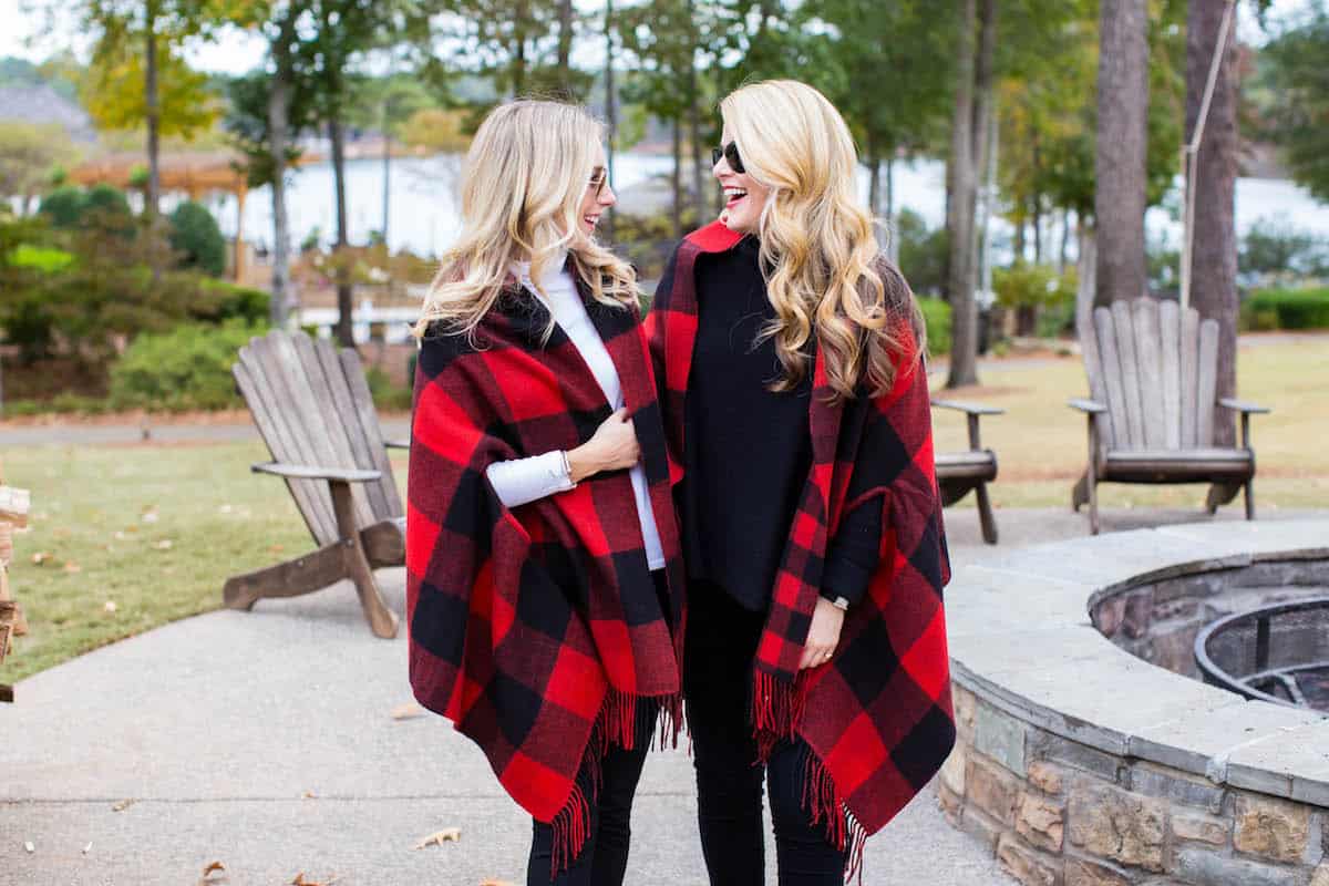 Madewell Buffalo Check Plaid Wrap