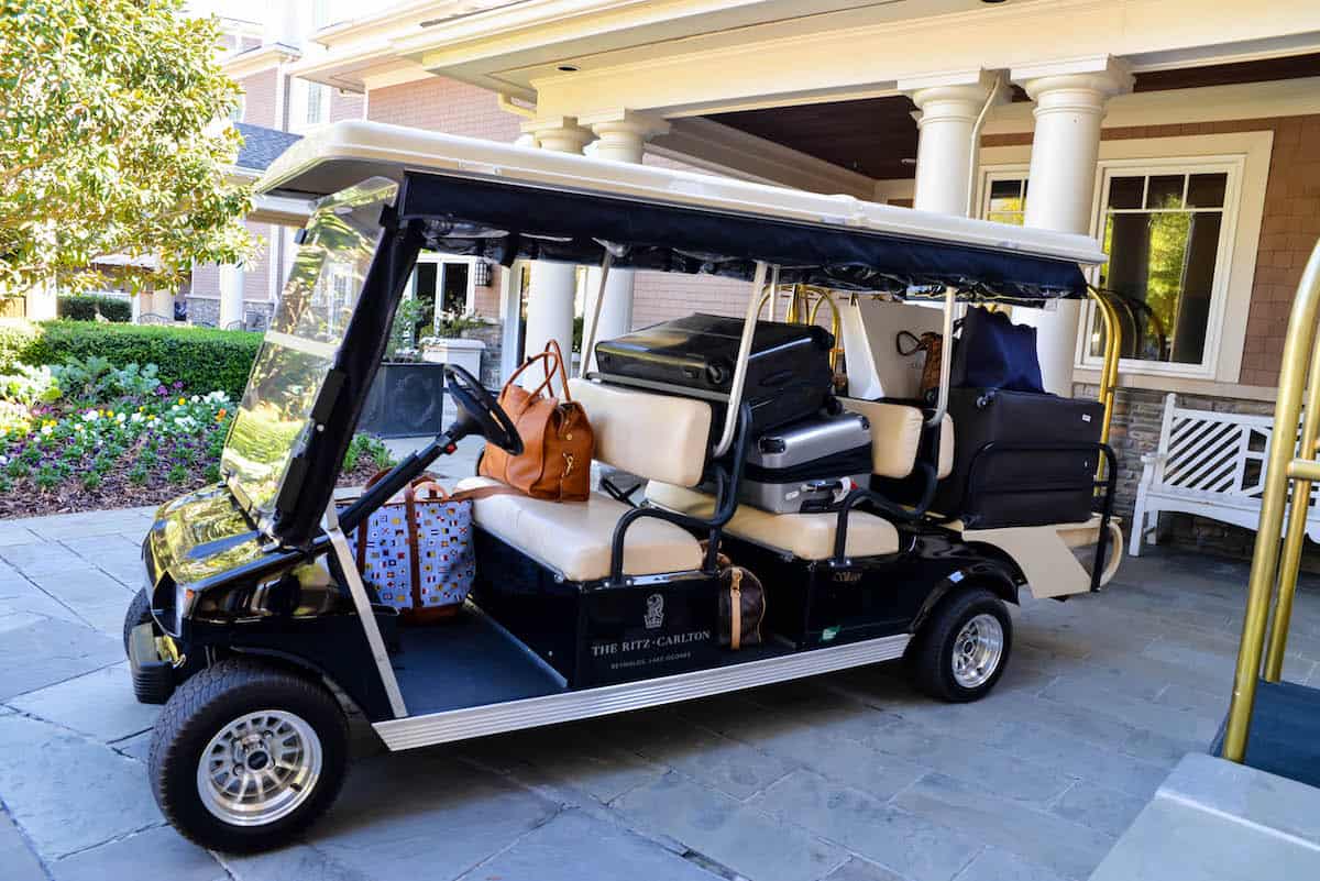 Ritz-Carlton Lake Oconee Golf Cart