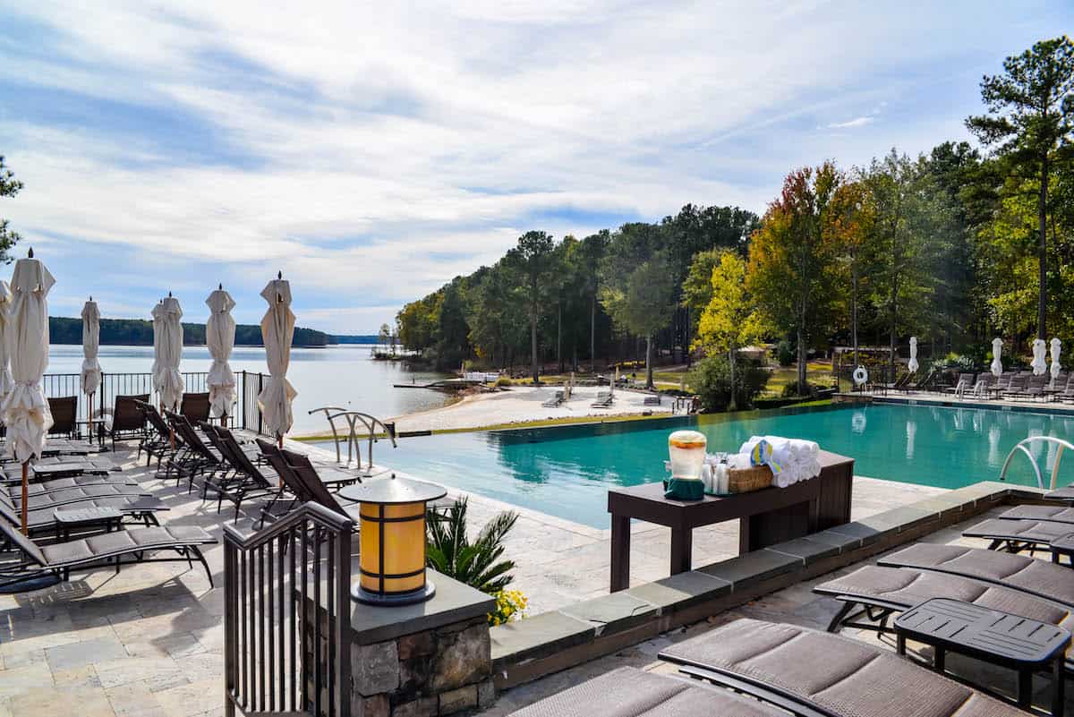 Ritz Carlton Lake Oconee Infinity Pool