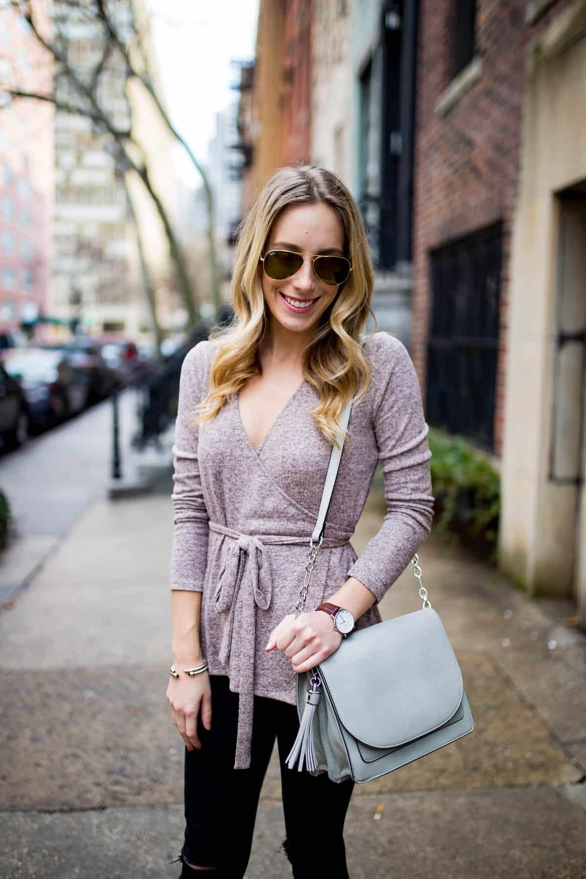 Tied Knit Sweater