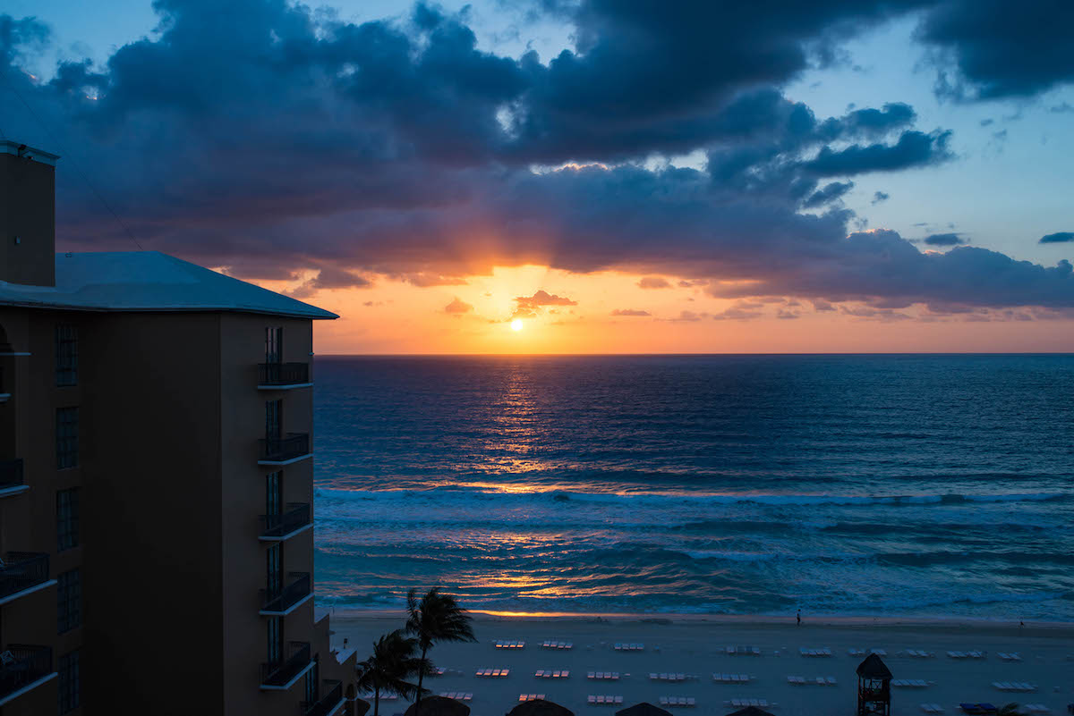 Cancun Mexico Sunrise