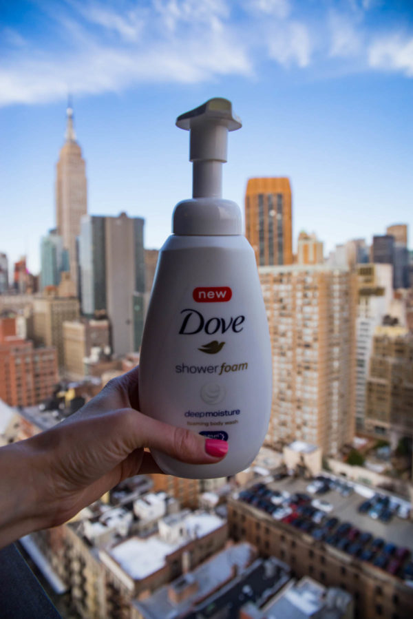 Pump It Up New Dove Shower Foam Review Katie's Bliss