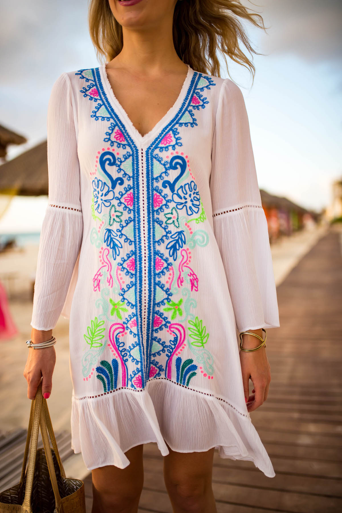 Lilly Pulitzer Embroidered Cover Up