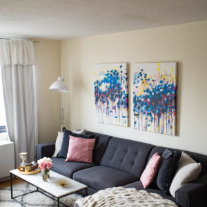 New York City Apartment Living Room