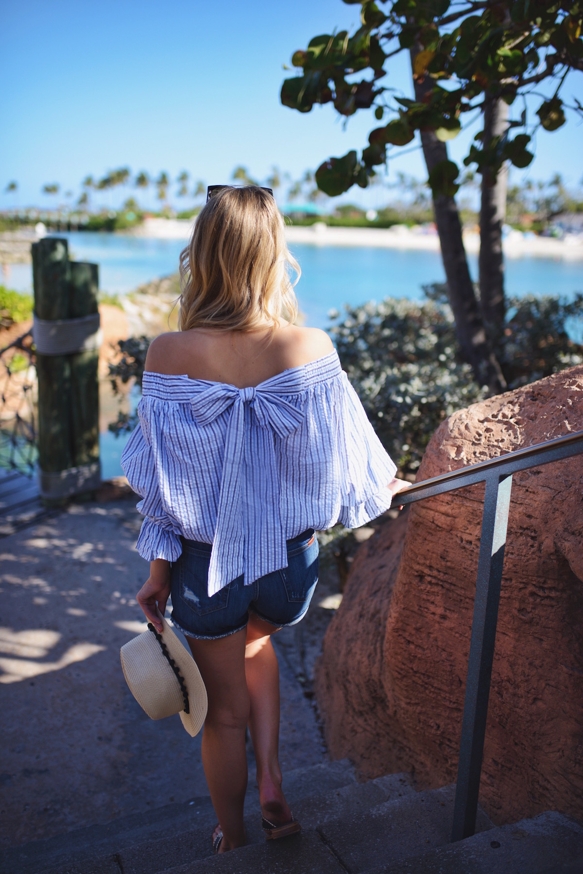 Bow Back Off The Shoulder Top