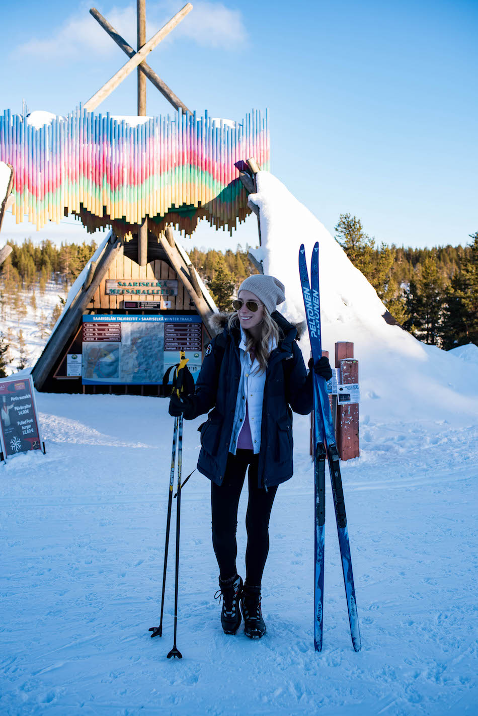 Cross Country Skiing Lapland Finland