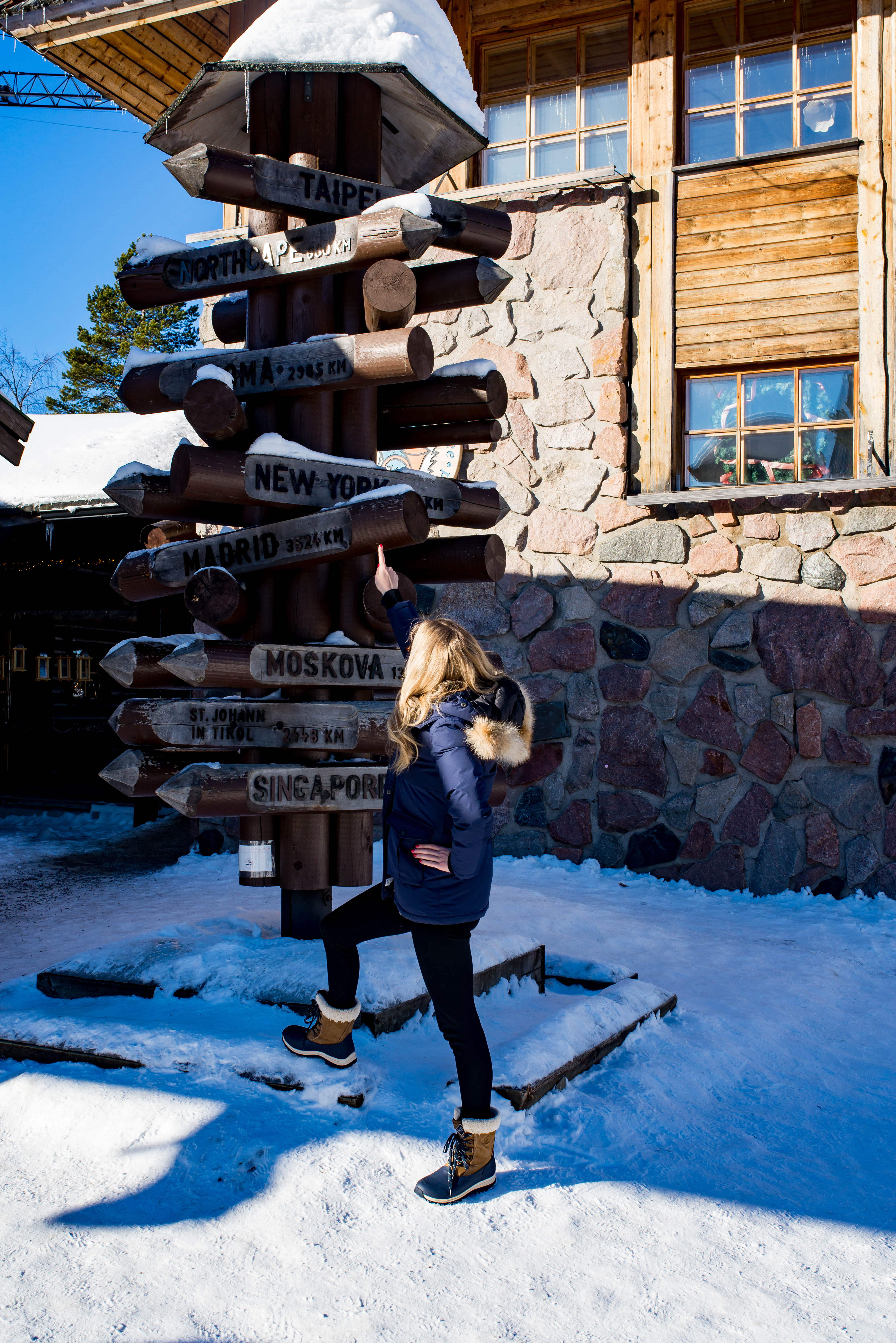 Santa Claus Village Rovaniemi Finland