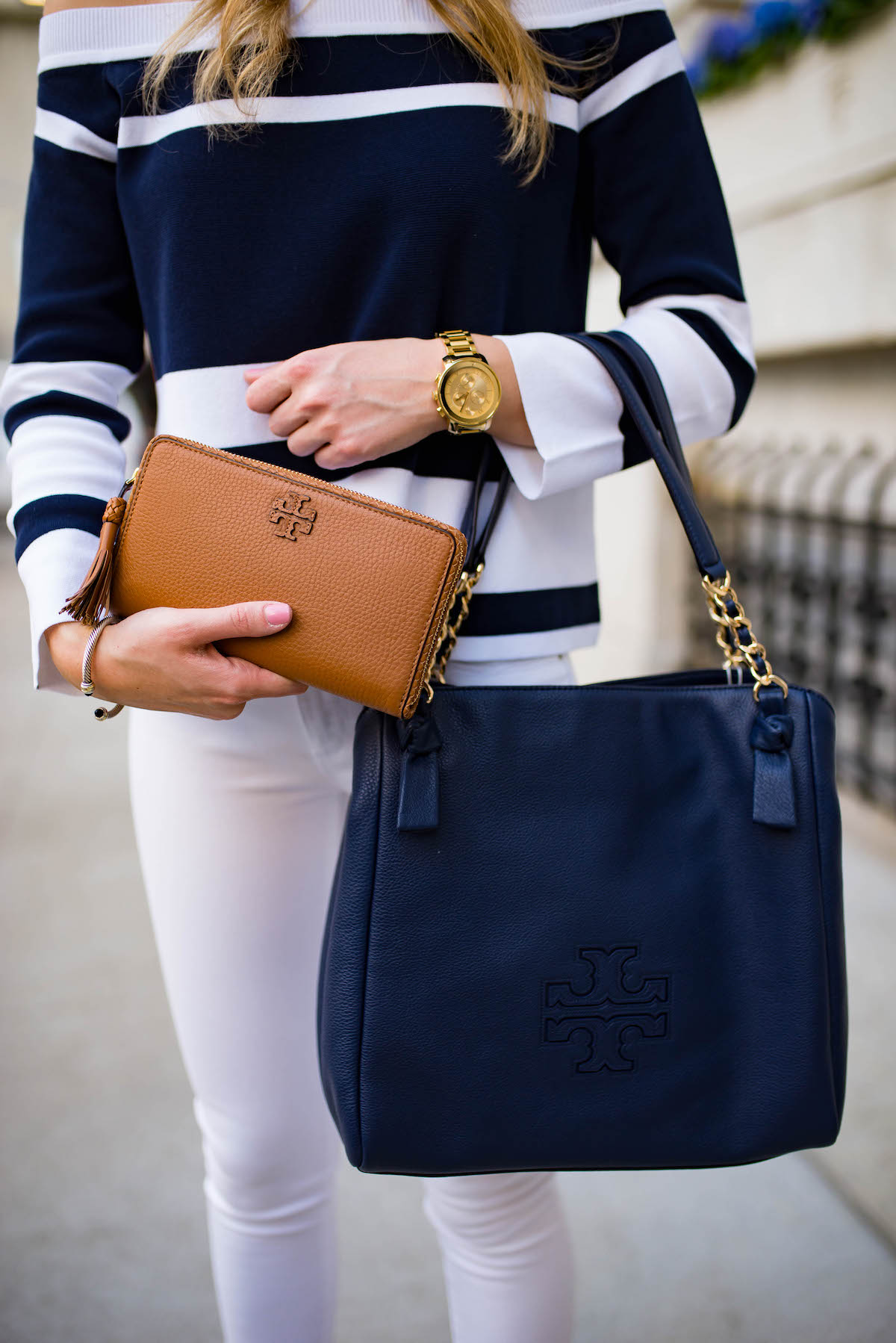 Tory burch harper leather hot sale tote