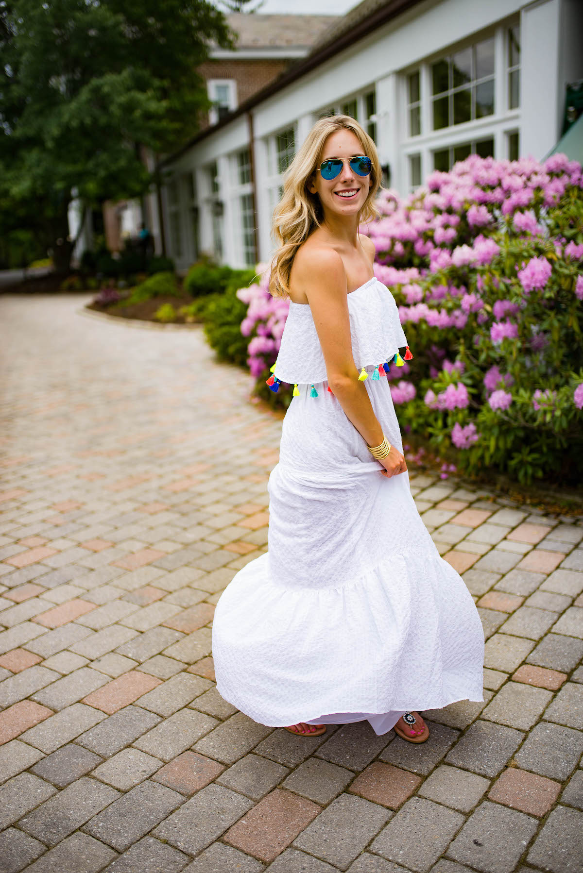 Lilly pulitzer shop white maxi dress