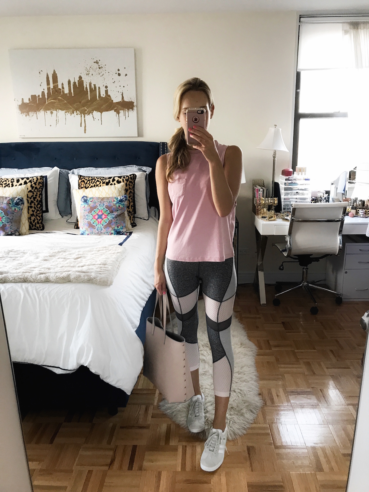 Zella High Waist Crop Leggings