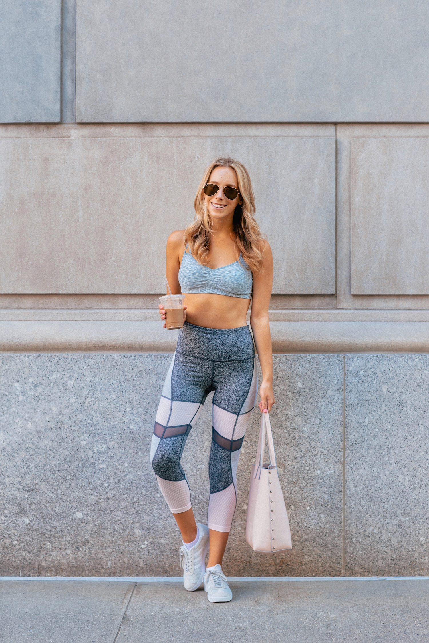 Zella High Waist Crop Leggings