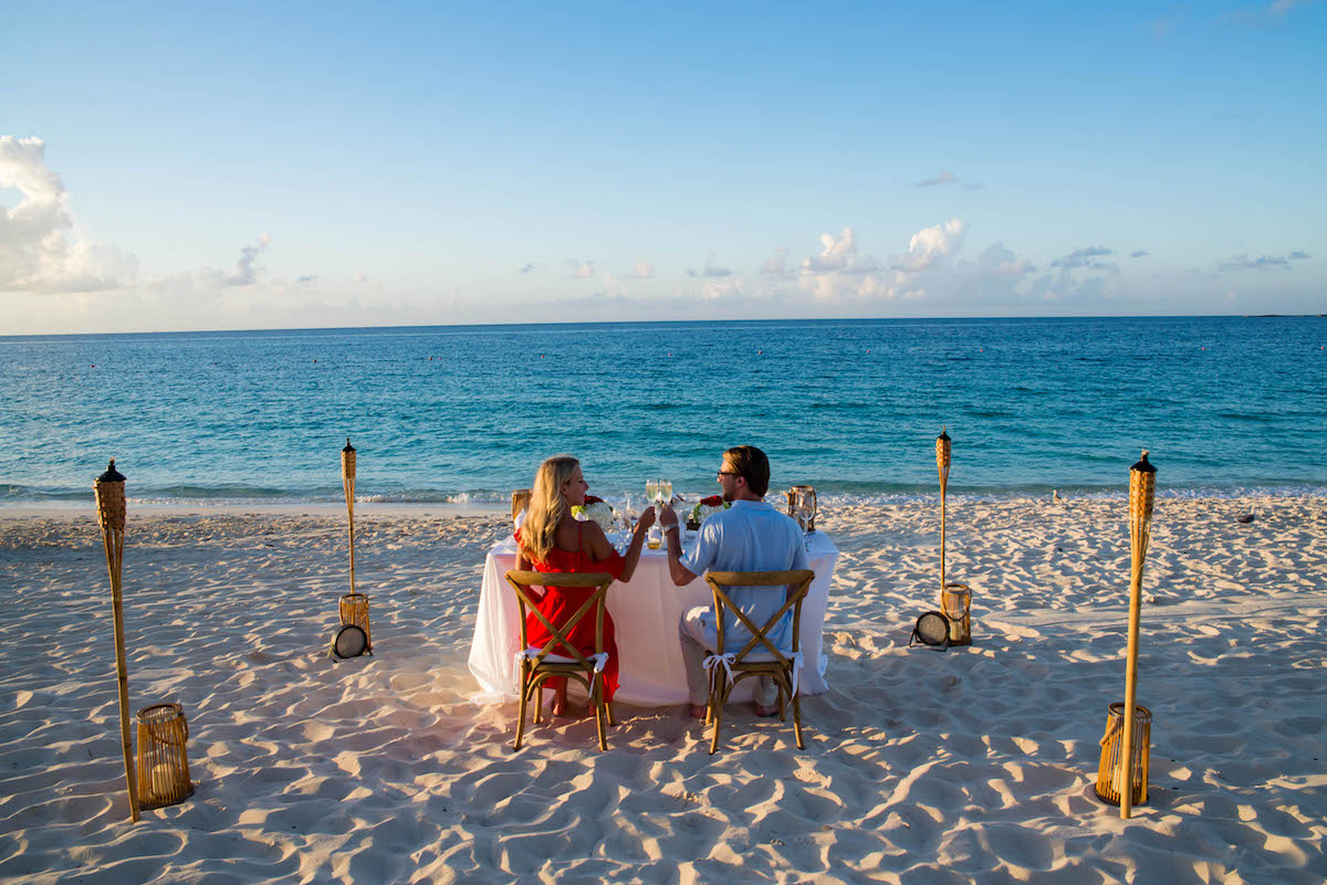 Sunset Dinner on the Beach