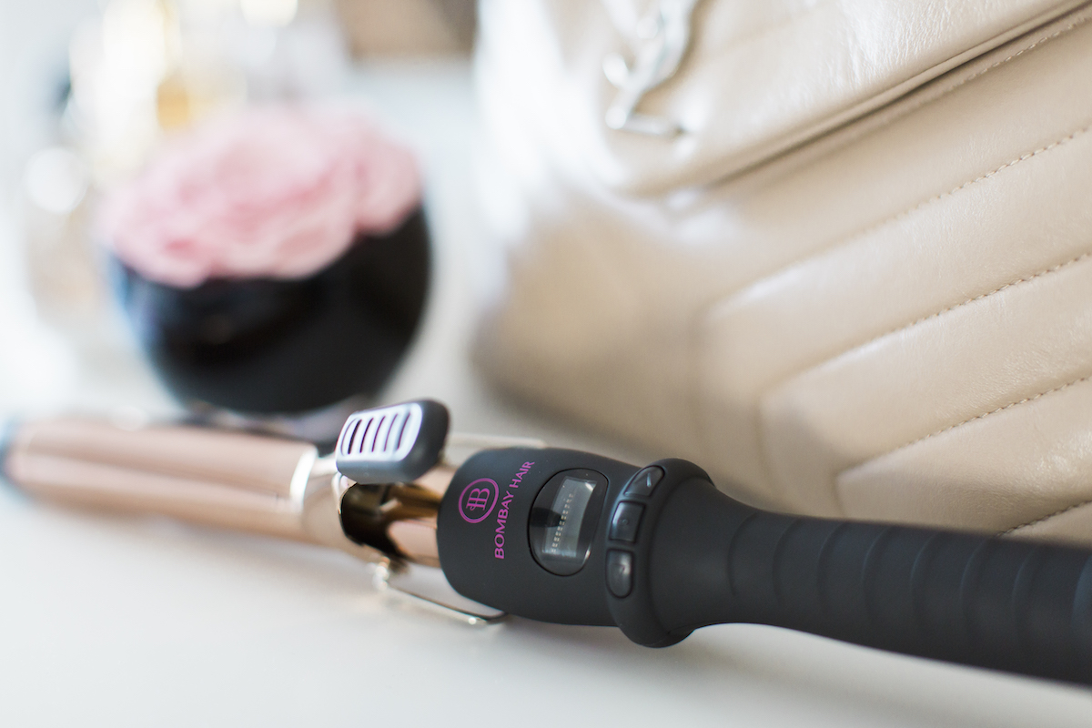 Bombay rose gold curling wand sale