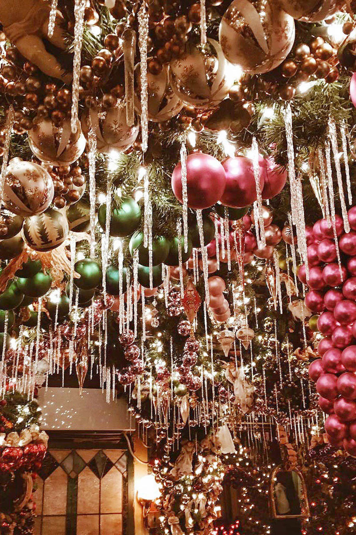 Rolfs New York Restaurant Christmas Decorations | New York City Holiday Guide