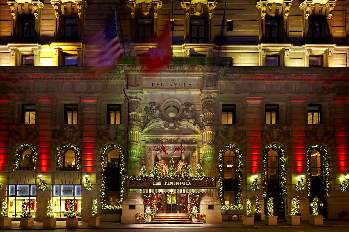 The Peninsula Hotel Holiday Decorations | New York City Holiday Guide