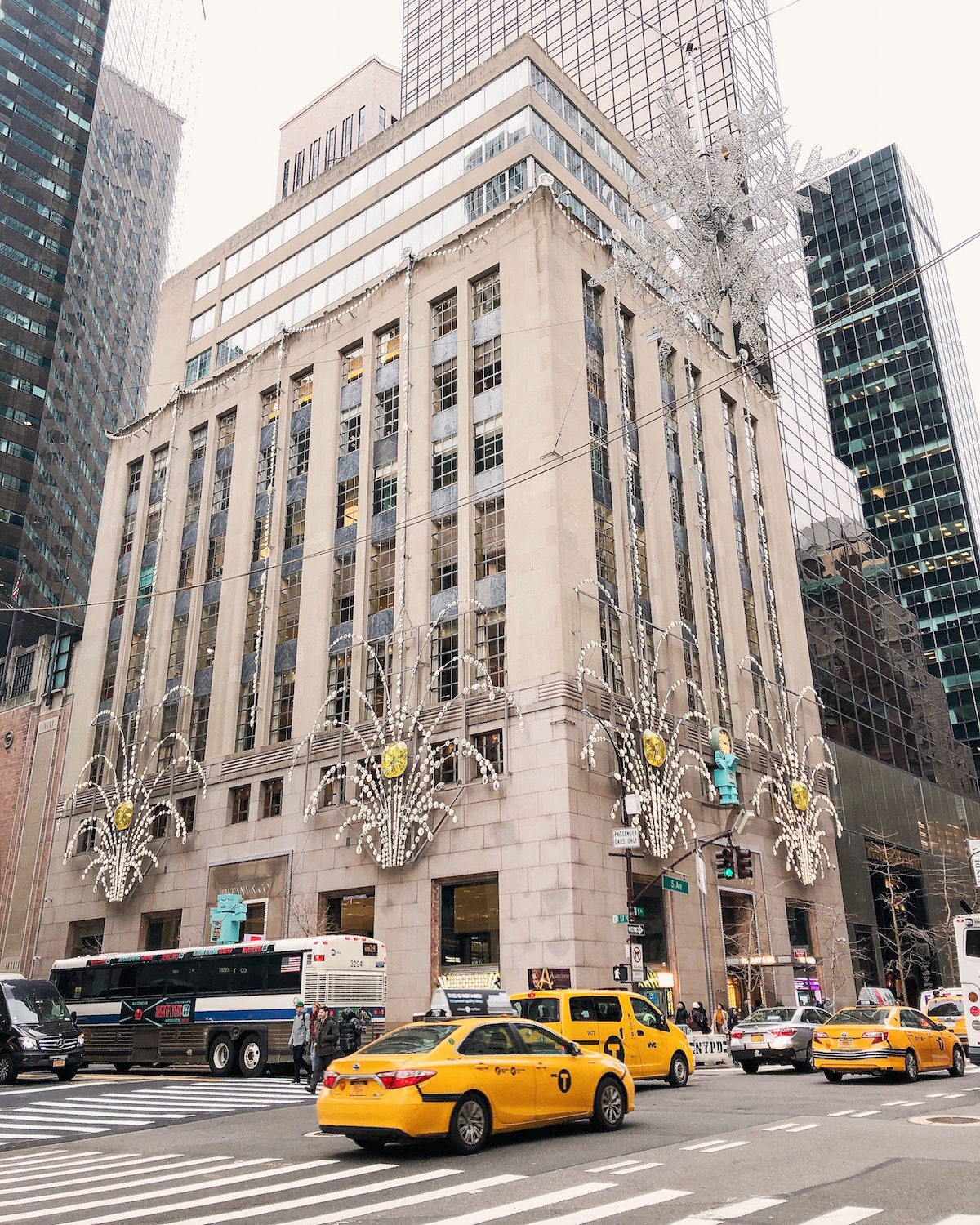 Tiffany and Co New York City Holiday Decorations